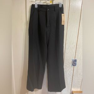 Madden NYC Wide leg black trousers with elastic band